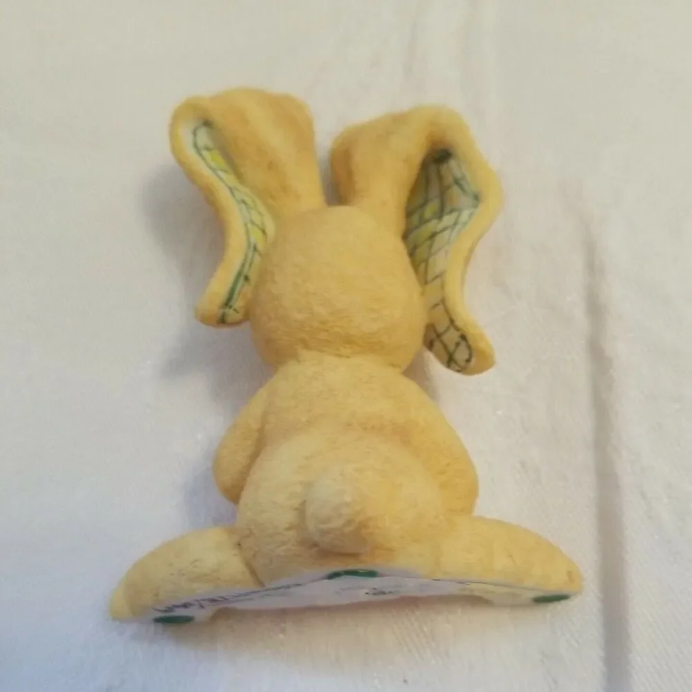 Hoppin' Floppers By Sarah's Attic Bunny & Sailboat  August Easter 1999 Rabbit